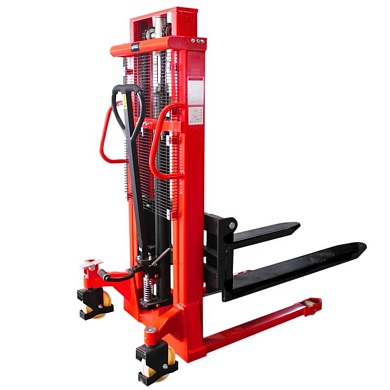 PLH 1500 30 Premium RAKUDA, Ручной гидравлический штабелер, нагрузка 1500 кг., высота подъема 3000 мм, с раздвижными вилами (VILS)